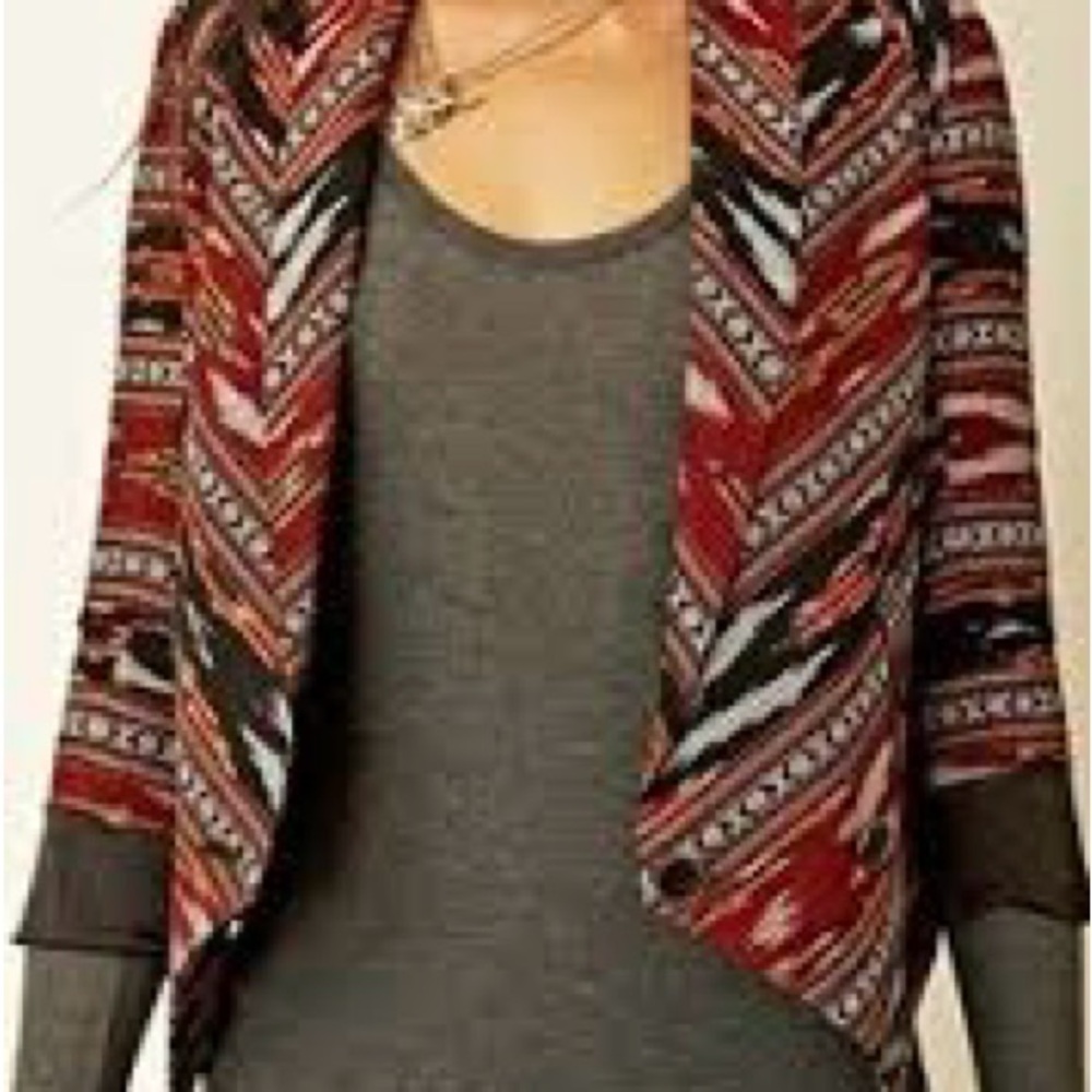 Women's Multicolor Patterned Blazer